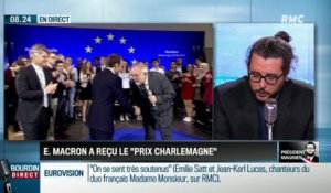 Président Magnien !: Emmanuel Macron a reçu le "prix Charlemagne" - 11/05