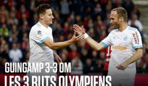 Guingamp - OM (3-3) | Les 3 buts olympiens