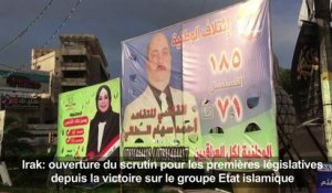 Irak: ouverture du scrutin des législatives