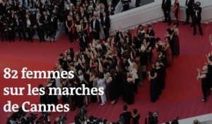 Cannes 2018 : 82 femmes montent les marches pour « l’égalité salariale »