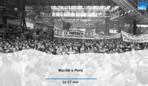 Mai-68 à Paris : le 17 mai