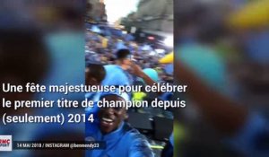 Manchester City : La présentation du trophée de champion vue à travers les vidéos des joueurs