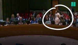 En pleine réunion d'urgence à l'ONU, l'ambassadrice américaine s'en va quand le représentant palestinien prend la parole