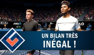 AO INTERNATIONAL TENNIS : Un bilan inégal ! | GAMEPLAY FR