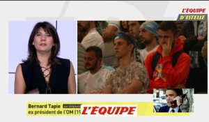 Tapie «Le club retrouve l'adhésion du public» - Foot - C3 - OM