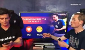 "On ne connait pas le niveau international de Thauvin"