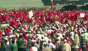 Turquie:des milliers de manifestants en soutien aux Palestiniens
