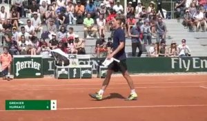 Roland-Garros 2018 : Grenier n'a pas fait le poids contre Hurkacz