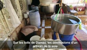 Un artisan de la soie damascène lutte pour préserver son métier