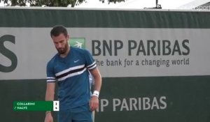 Roland-Garros 2018 : Le passing génial de Quentin Halys pour faire le break !