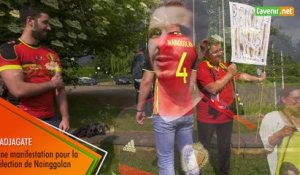 L'Avenir - Manifestation pour réintégrer Radja Nainggolan dans l'équipe nationale pour le Mondial de foot