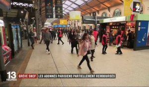 Grève SNCF : les abonnés parisiens partiellement remboursés