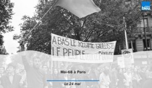 Mai-68 à Paris : le 24 mai