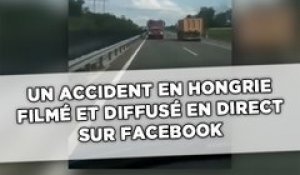 Neuf morts dans un accident de la route, le chauffeur était sur Facebook