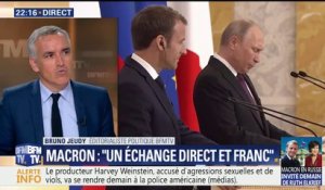 Que faut-il retenir de l'échange entre Emmanuel Macron et Vladimir Poutine?