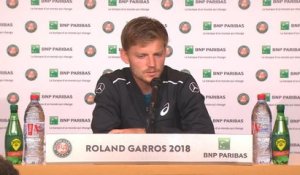 Roland-Garros - Goffin a digéré l'incident de la bâche