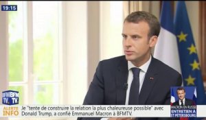 "La Russie est européenne", affirme Emmanuel Macron