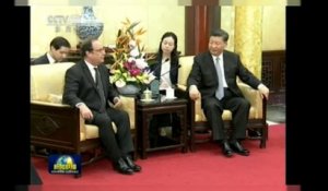 François Hollande en Chine