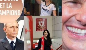 Ligue des Champions : les célébrités derrière Liverpool et le Real Madrid