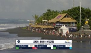 Les meilleurs moments de la série entre G. Medina, B. Mamiya et T. Hermes (Corona Bali Protected) - Adrénaline - Surf
