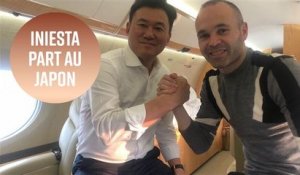 Iniesta débarque au Japon pour 25 millions par an