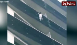 Paris : un homme escalade un immeuble pour sauver un enfant