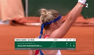 Roland-Garros : Pauline Parmentier rejoint Alizé Cornet au second tour !