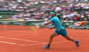 Roland-Garros : Rafael Nadal et Simone Bolelli se rendent coup pour coup !