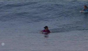 Les meilleurs moments de la série de T. Wright et B. Macaualay (Corona Bali Women's Pro) - Adrénaline - Surf