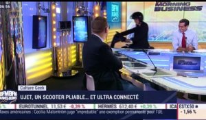 Anthony Morel: Ujet, un scooter pliable et ultra connecté - 30/05