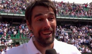 Roland-Garros : Jérémy Chardy "Très heureux de gagner pour la première fois sur le Central"