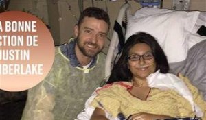 Justin Timberlake rend visite à une rescapée de Santa Fe