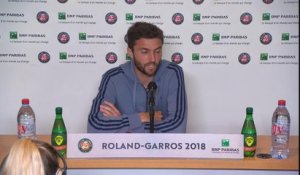Roland Garros - Simon: "Très heureux d'avoir pu retourner cette situation"