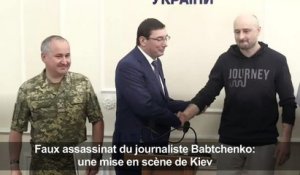 Assassinat du journaliste Babtchenko: une mise en scène de Kiev