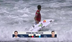 Adrénaline - Surf : Corona Bali Protected, Men's Championship Tour - Round 3 heat 12