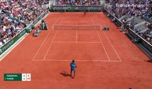 Roland-Garros : Ymer-Fognini, qui fera le meilleur amorti ?