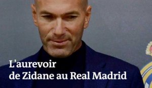 Les images de l’au revoir de Zidane au Real Madrid