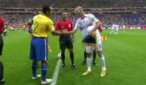 France / Brésil 2006 - meilleures actions de Zidane en match de coupe du monde !