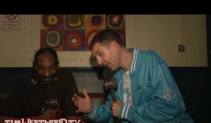Snoop Dogg interview backstage - Westwood