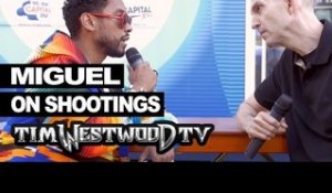 Miguel on shootings in America - Westwood