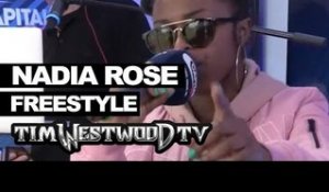 Nadia Rose freestyle backstage at Wireless - Westwood