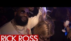 Rick Ross getting turnt up in London with Bottle girls