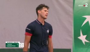 Roland-Garros 2018 : Dominic Thiem mis en difficulté par Matteo Berrettini