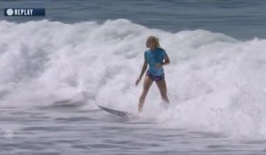 Adrénaline - Surf : Tatiana Weston-Webb with an 8.6 Wave vs. T.Wright