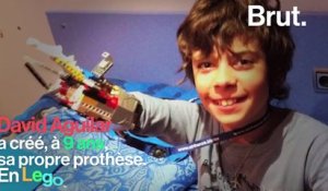 À seulement 9 ans, il crée sa propre prothèse…en Lego