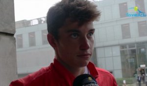 Roland-Garros 2018 - Antoine Cornut-Chauvinc : "Très content d'être huitièmes du tournoi Juniors de Roland-Garros"
