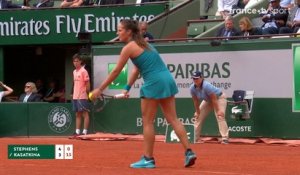 Roland-Garros 2018 : Kasatkina fait craquer Stephens dans un marathon