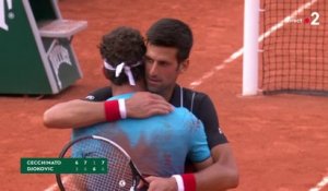 Roland-Garros 2018 : Revivez le tie-break de folie Djokovic/Cecchinato