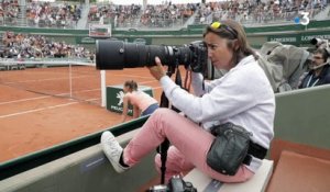 Roland-Garros : "Balles masquées" sur les photographes