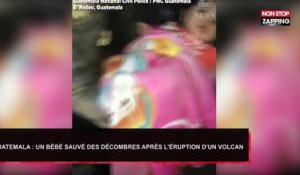 Guatemala : Un bébé sauvé des décombres après l'éruption du volcan (Vidéo)